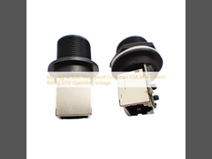 M20 señal RJ45 conector impermeable 1.5A máxima corriente nominal 125V tensión de funcionamiento