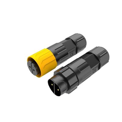 comprar P16 Conector de alambre de autobloqueo impermeable con conector circular macho y hembra online manufacture