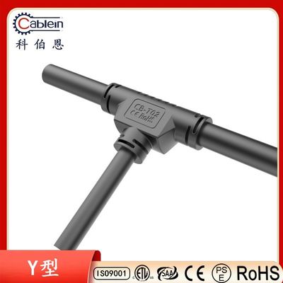 comprar T Tee 2 núcleo 3 núcleo 4 núcleo conector de cable subterráneo impermeable hombre extensión femenina online manufacture