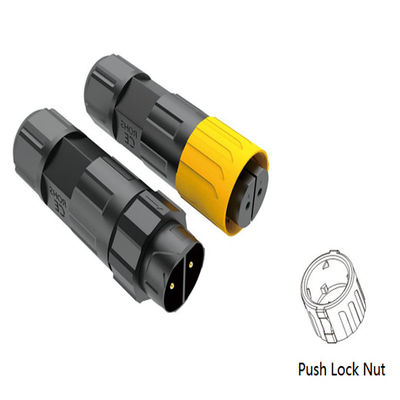comprar PA66 de nylon para exteriores conectores de alambre masculino y femenino resistente al agua 3KV tensión aislante online manufacture