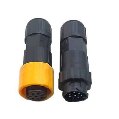 comprar Conector de cable de alimentación circular sellado Conexión tipo trasero autobloqueable a prueba de agua online manufacture