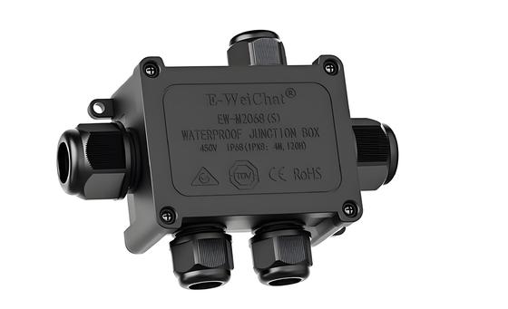comprar Waterproof Junction Box Integrated 1in4Out Splitter Enclosure for Outdoor Wiring IP68 Fabricación en línea