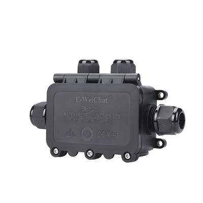 comprar Waterproof Junction Box 1In3Out IP68 Rated Die-Cast Aluminum Direct Through-Wire Fabricación en línea