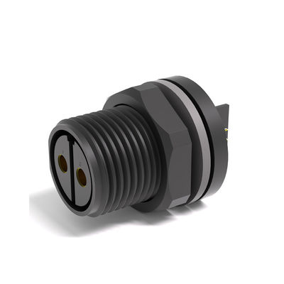 PA6 IP67 Conectores circulares industriales 100VAC Conector impermeable de tipo M12