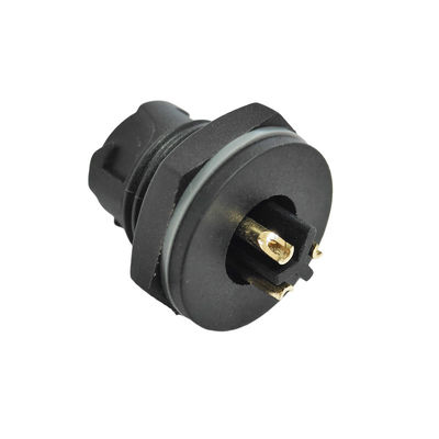IP67 250V Conector industrial circular de bloqueo automático a prueba de agua con carcasa de nylon PA6
