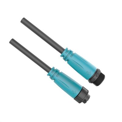 500V Nylon M16 Conector impermeable masculino femenino IP67 Reducción industrial Máquinas agrícolas