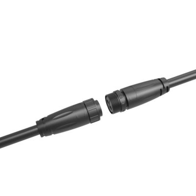 M20 2 Conector de nylon de núcleo masculino y femenino para equipos industriales de calefacción