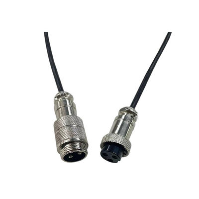 GX16 3 núcleo de la aviación Conector de energía impermeable Sensor de cable Hombre y cabeza de mujer