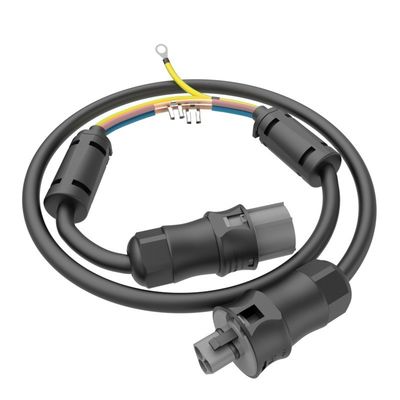 IP68 RST25I Conector de energía impermeable de 500V Conector de cable masculino femenino