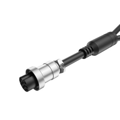 Conector de cable impermeable IP68 con material de nylon PA66 y voltaje de 500 V para monitoreo de vehículos de potencia industrial