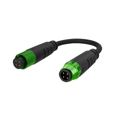 Conector de cable impermeable de tipo Y IP67 de 500 V con material de nylon PA66 para conexiones seguras