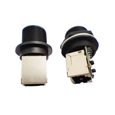 M20 señal RJ45 conector impermeable 1.5A máxima corriente nominal 125V tensión de funcionamiento