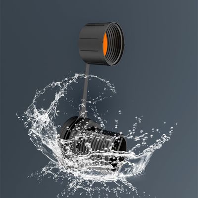 M16 3 Conector de montaje de panel impermeable de núcleo IP67 Conector de alfiler masculino de nylon
