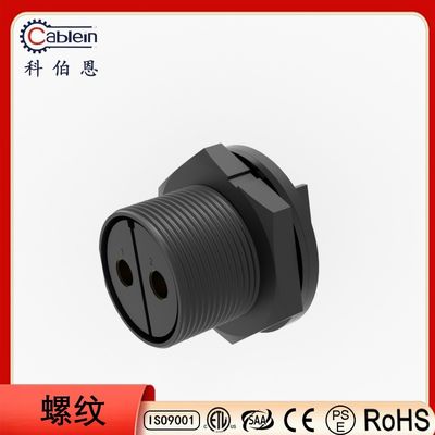 M20 Panel frontal femenino impermeable montado conector caja eléctrica de caja enchufe de energía