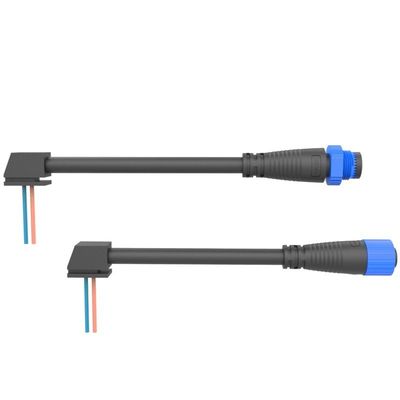 Conector LED industrial de 4 pines impermeable con corriente máxima de 10A + 5A, tipo sin tornillos y resistencia a los rayos UV para iluminación exterior