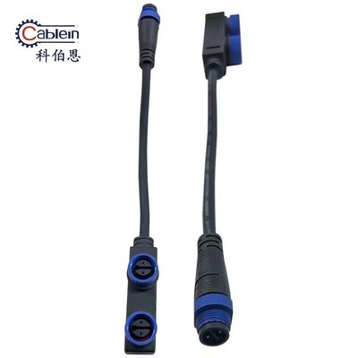 4 pin IP68 Conectores LED impermeables de 500 V Cable Jacket OD 6 - 14 mm